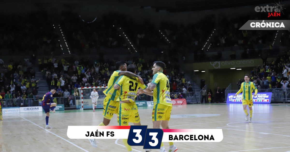  El Jaén Paraíso Interior firma un empate positivo ante el Barcelona 