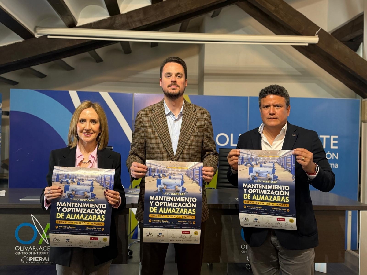  Olivar y Aceite y Pieralisi lanzan un nuevo curso de almazaras 