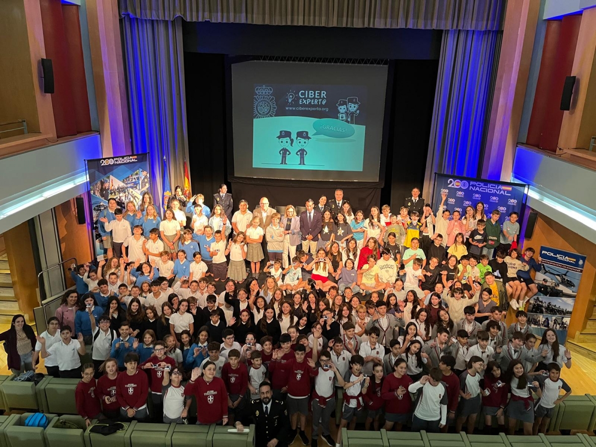  Más de 500 escolares participan en el Programa Ciberexpert@ 