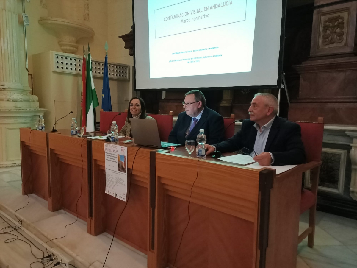  Las Jornadas Jahencianas abren el debate sobre la contaminación visual 