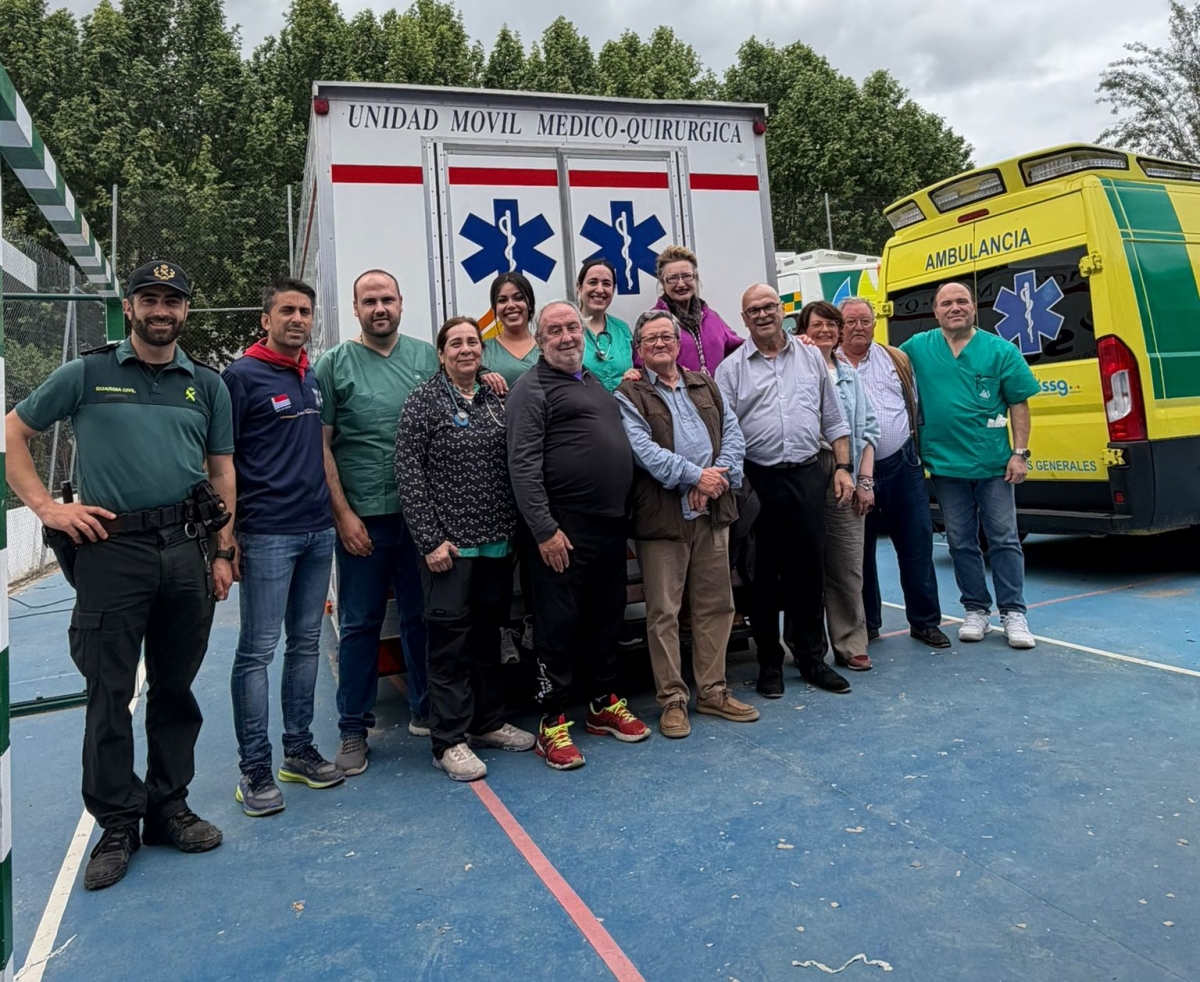  El subdelegado visita Beas tras la cogida mortal de un hombre de la zona 