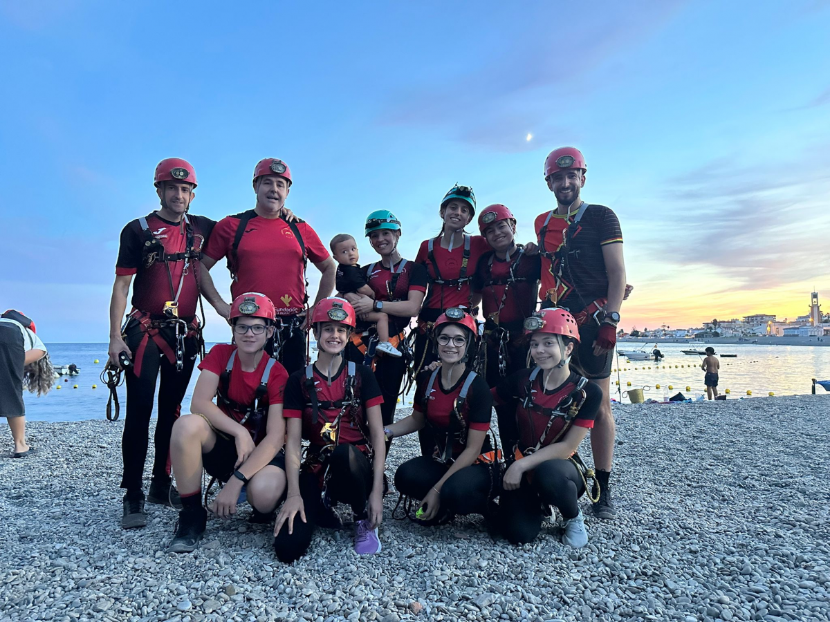  Espeleólogos de Villacarrillo, campeones andaluces de Travesía Nocturna 