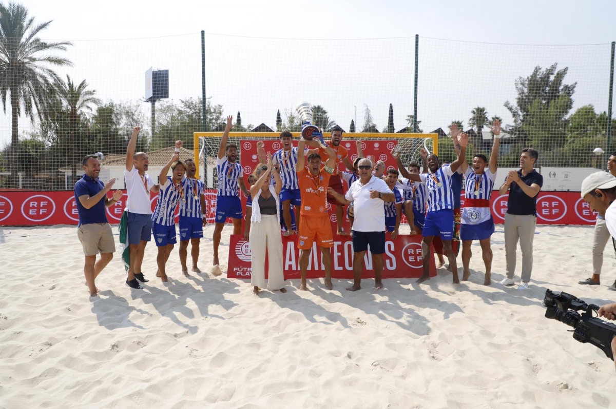  El Enpie Málaga gana la Copa Federación Fútbol Playa en Jaén 