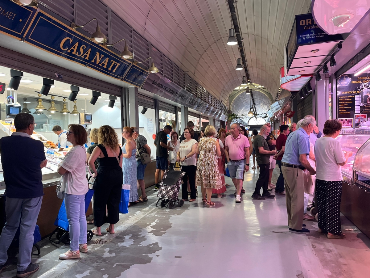  El Ayuntamiento niega avería en el aire del Mercado de San Francisco 