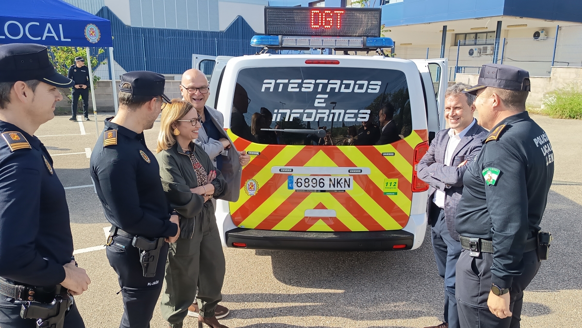  La Policía Local de Jaén incorpora un vehículo de atestados 