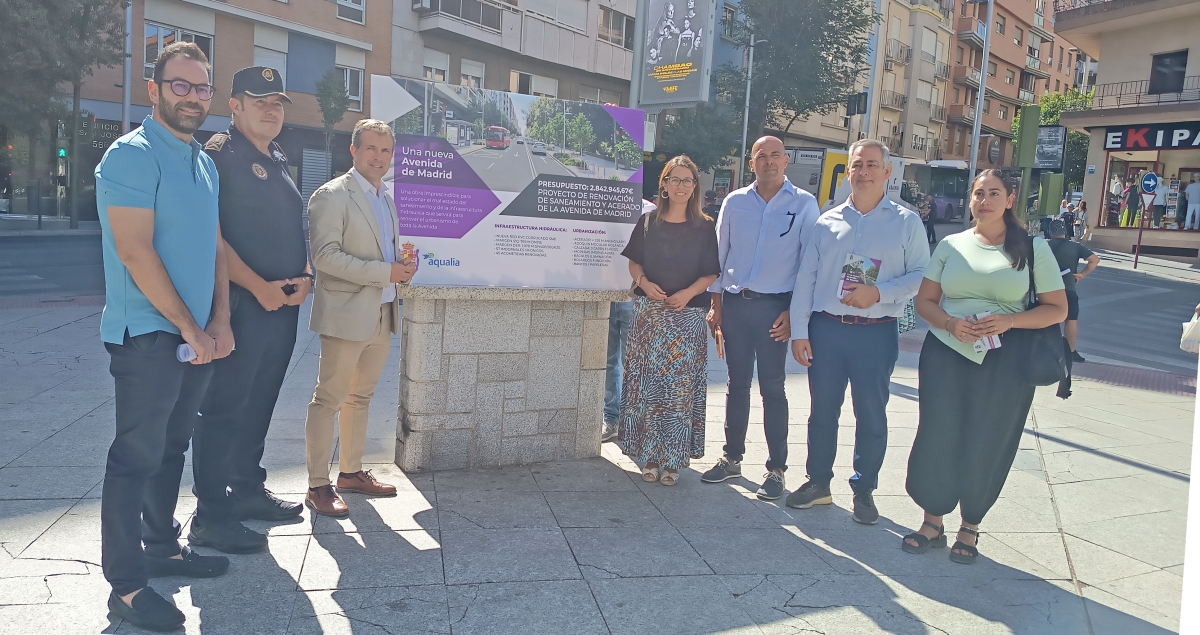  Esta semana comienza la remodelación integral de la Avenida de Madrid 