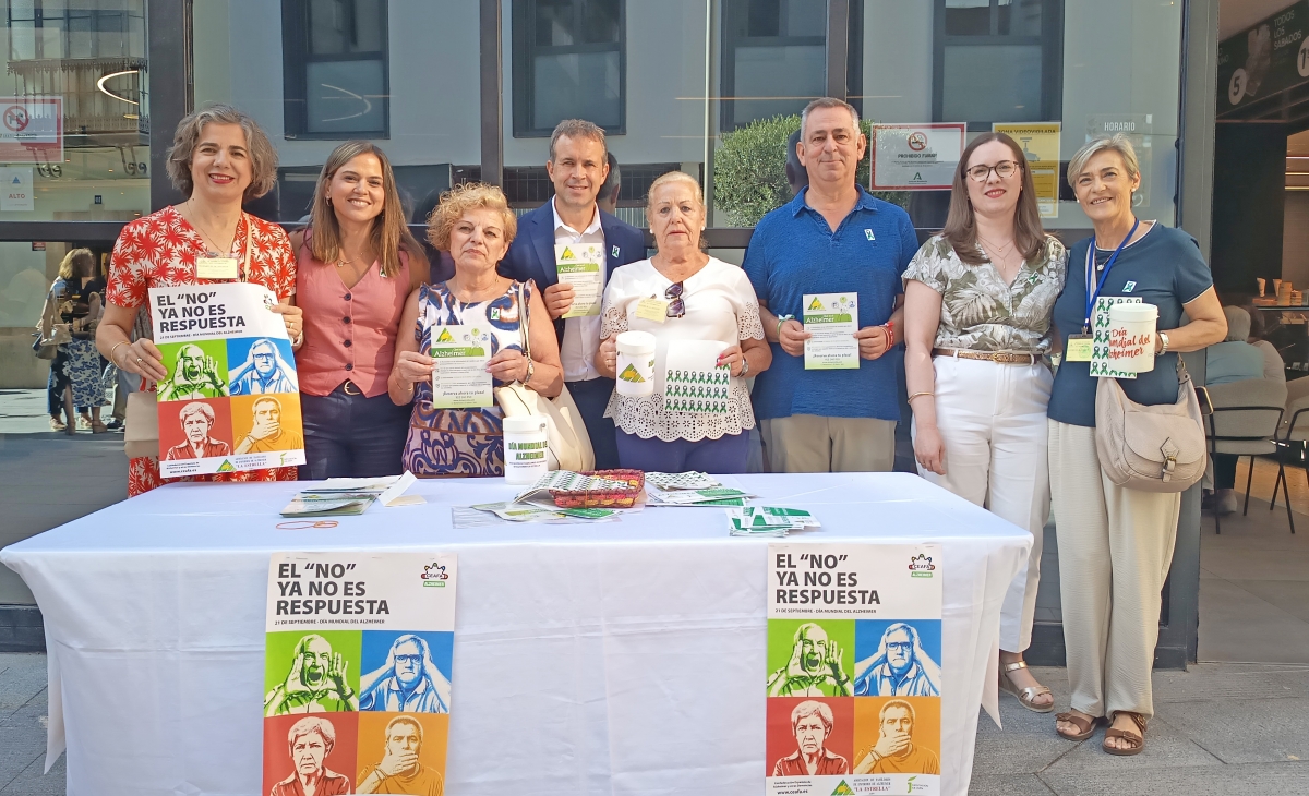  La Estrella visibiliza el Alzheimer en Jaén con motivo de su Día Mundial 