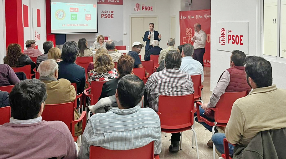 El PSOE de Jaén forma a su nueva militancia para reforzar la acción local 