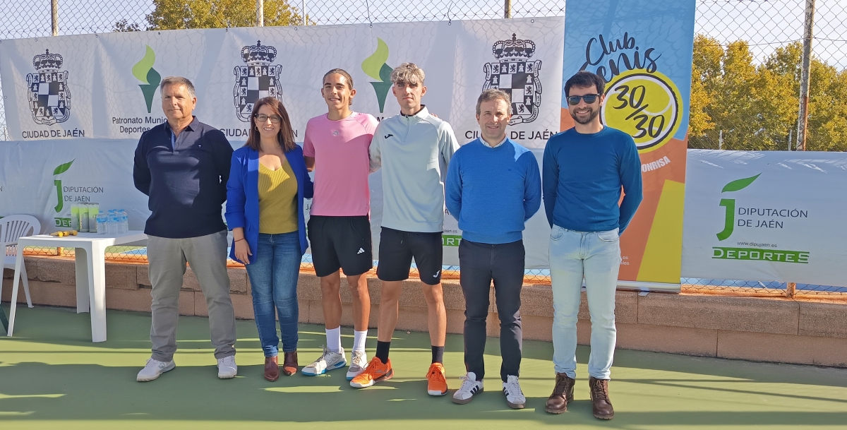  Victoria de Adán Martín en el Open "Ciudad de Jaén de Tenis" 