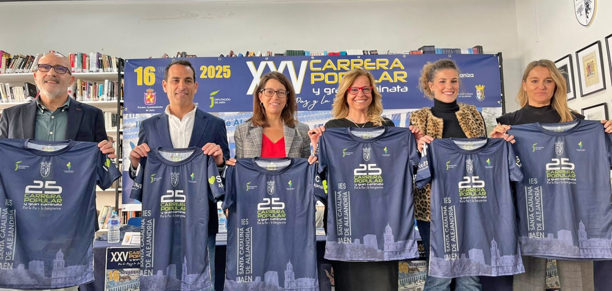  El IES Santa Catalina celebra este domingo una carrera por la paz 