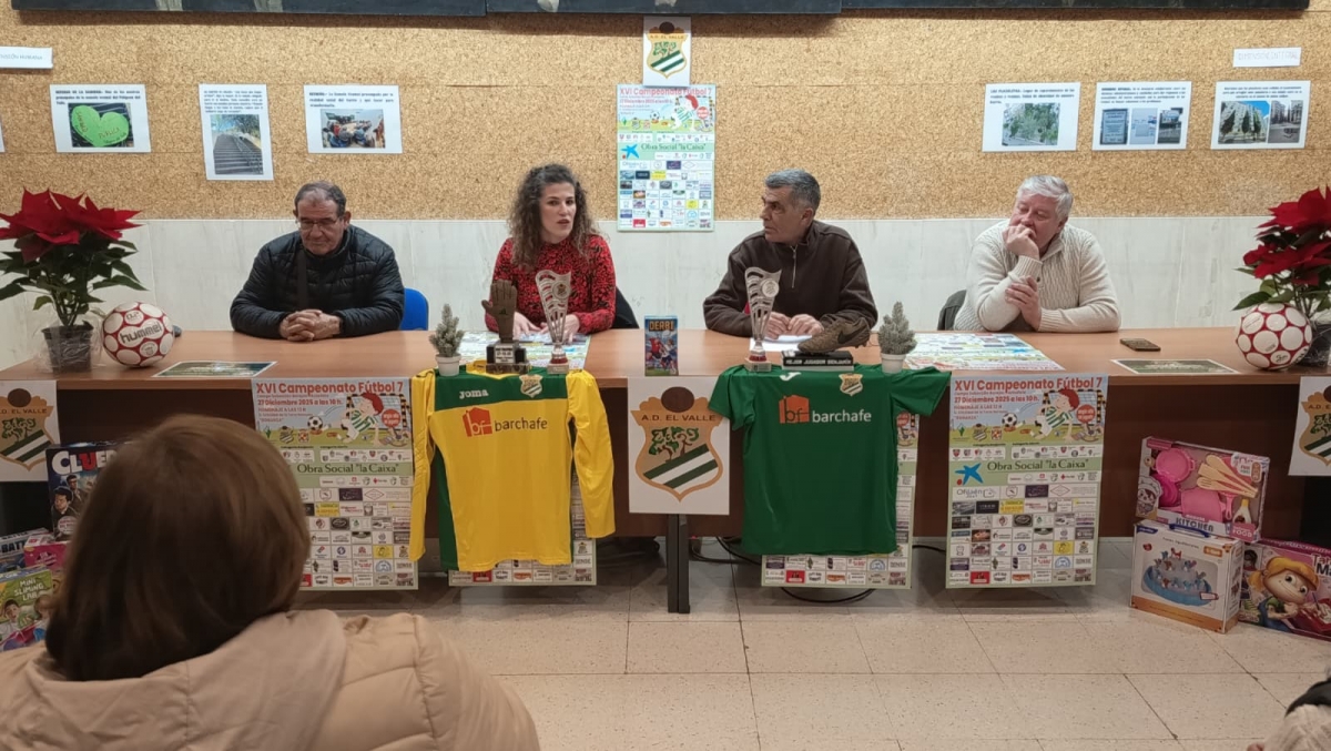  “Ningún niño sin juguete” celebra su torneo de Fútbol 7 navideño 