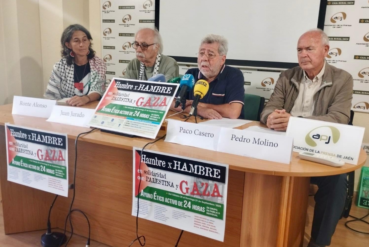“Hambre x hambre”: ayuno ético de 24 h en solidaridad con Gaza
