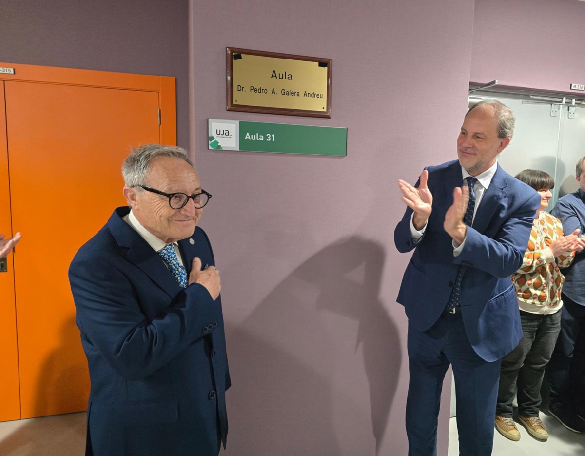  La UJA reconoce la excelencia del catedrático emérito Pedro A. Galera 