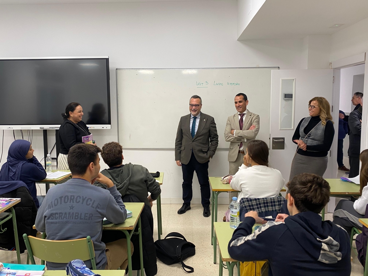  La Junta prevé finalizar este mes las obras en el IES Santa Catalina 