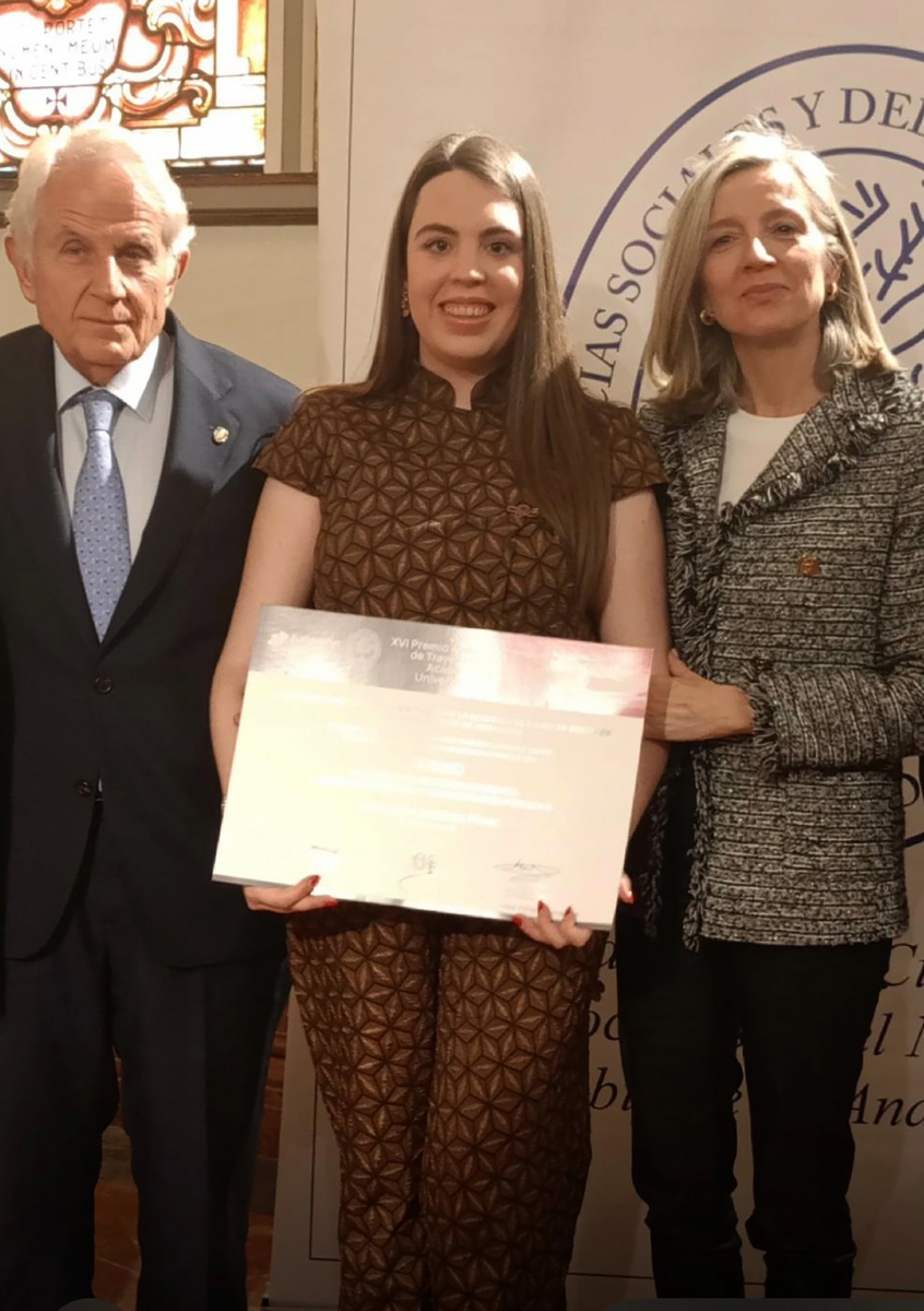  Celia Martínez, Premio Andaluz a la Trayectoria Académica Universitaria 