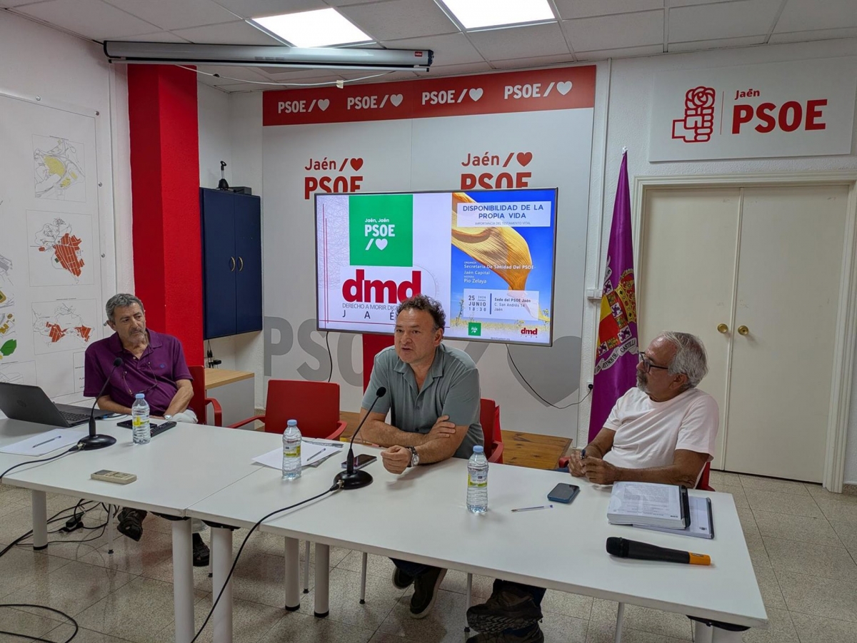  El PSOE señala la importancia del testamento vital 