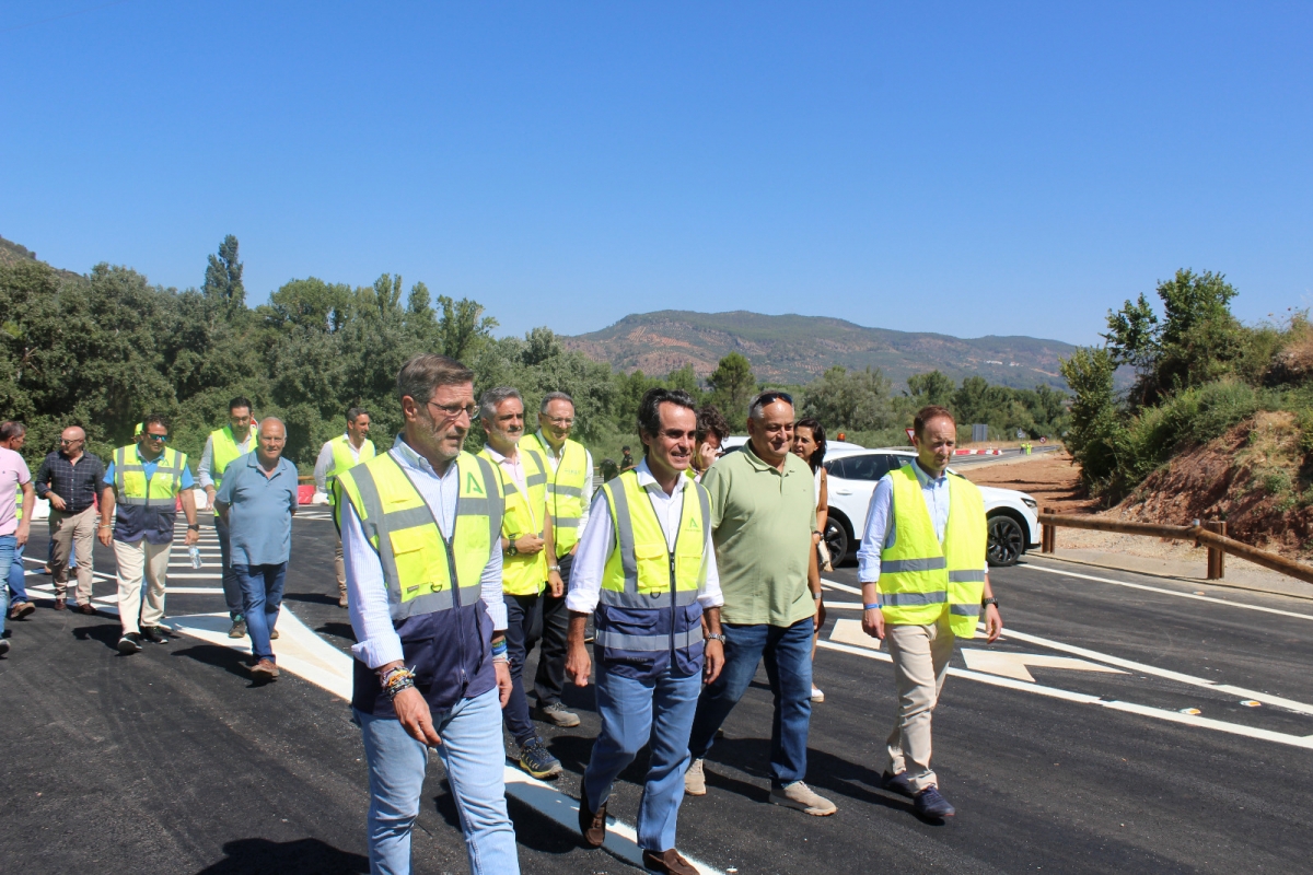  Entra en servicio en la A-317 el nuevo puente del Aguadero 