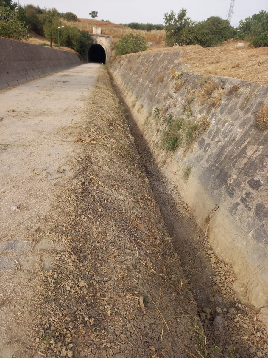  Diputación hace arreglos en las vías verdes tras los daños del temporal 