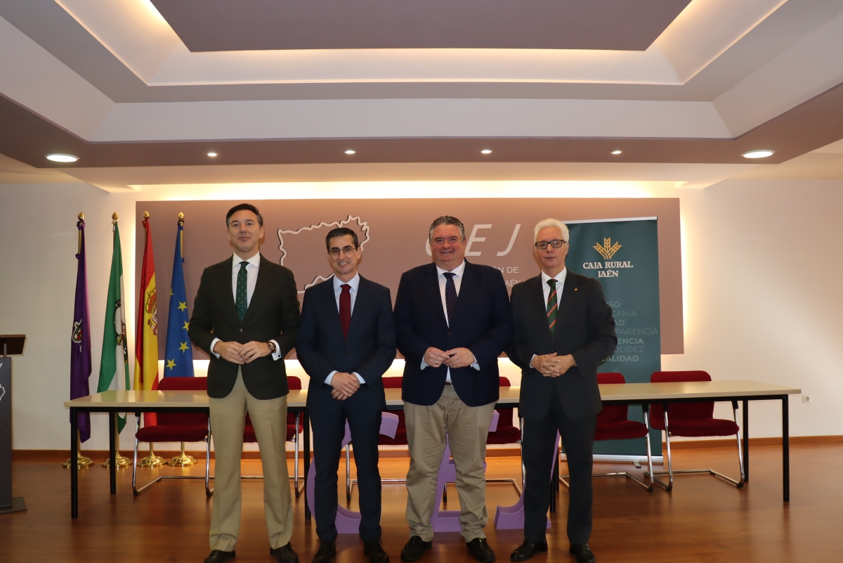  CEJ y Caja Rural refuerzan su alianza por las empresas jiennenses 