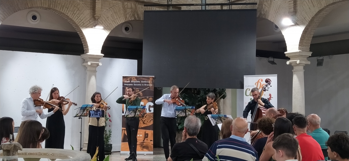  Cazorla acoge el talento joven de los cursos de perfeccionameinto DaCapo 