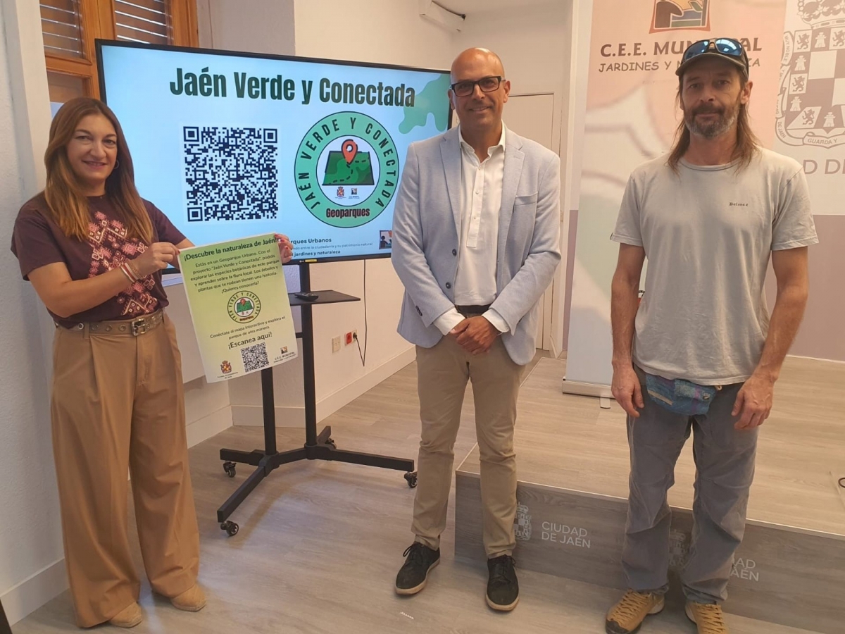 Jaén Verde y Conectada muestra los parques y jardines de la capital
