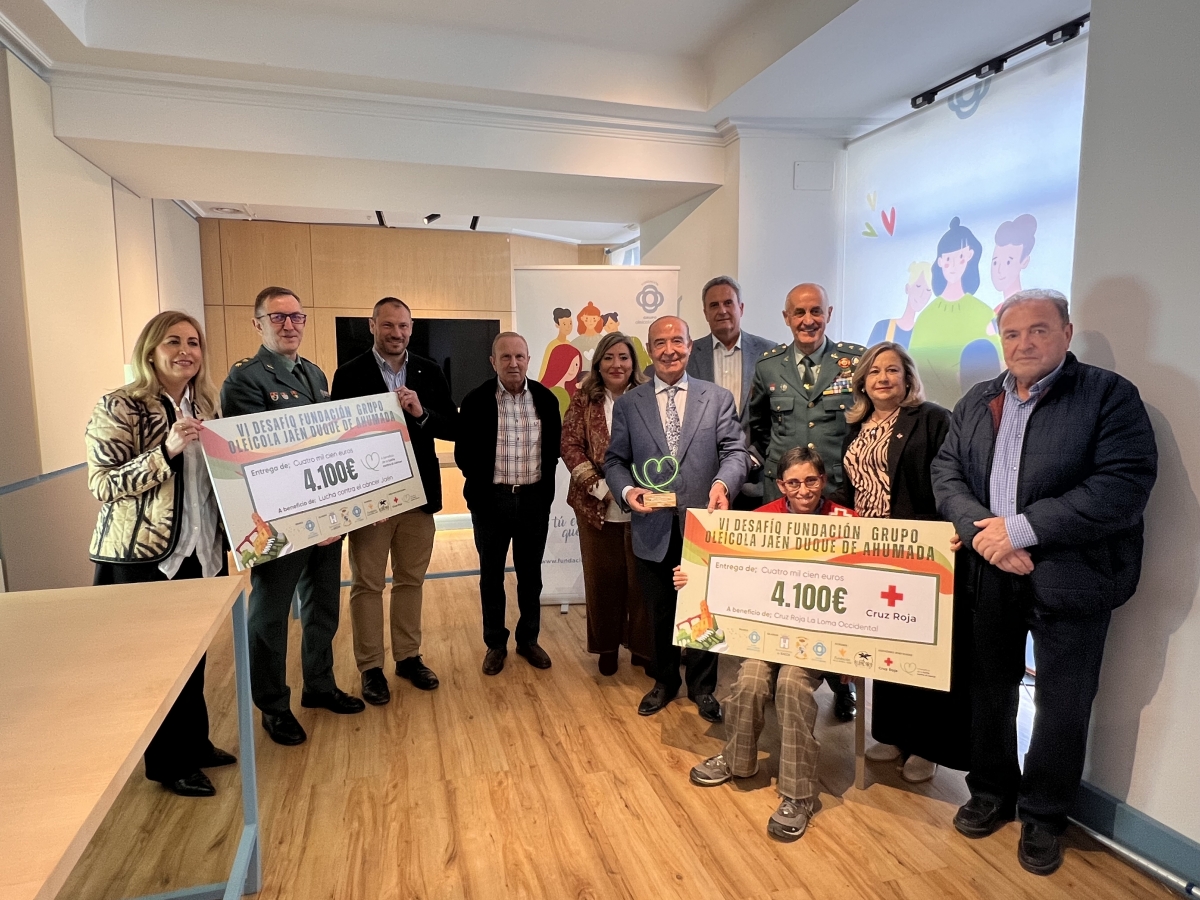  La Fundación Oleícola Jaén entrega 8.200 euros a entidades sociales 