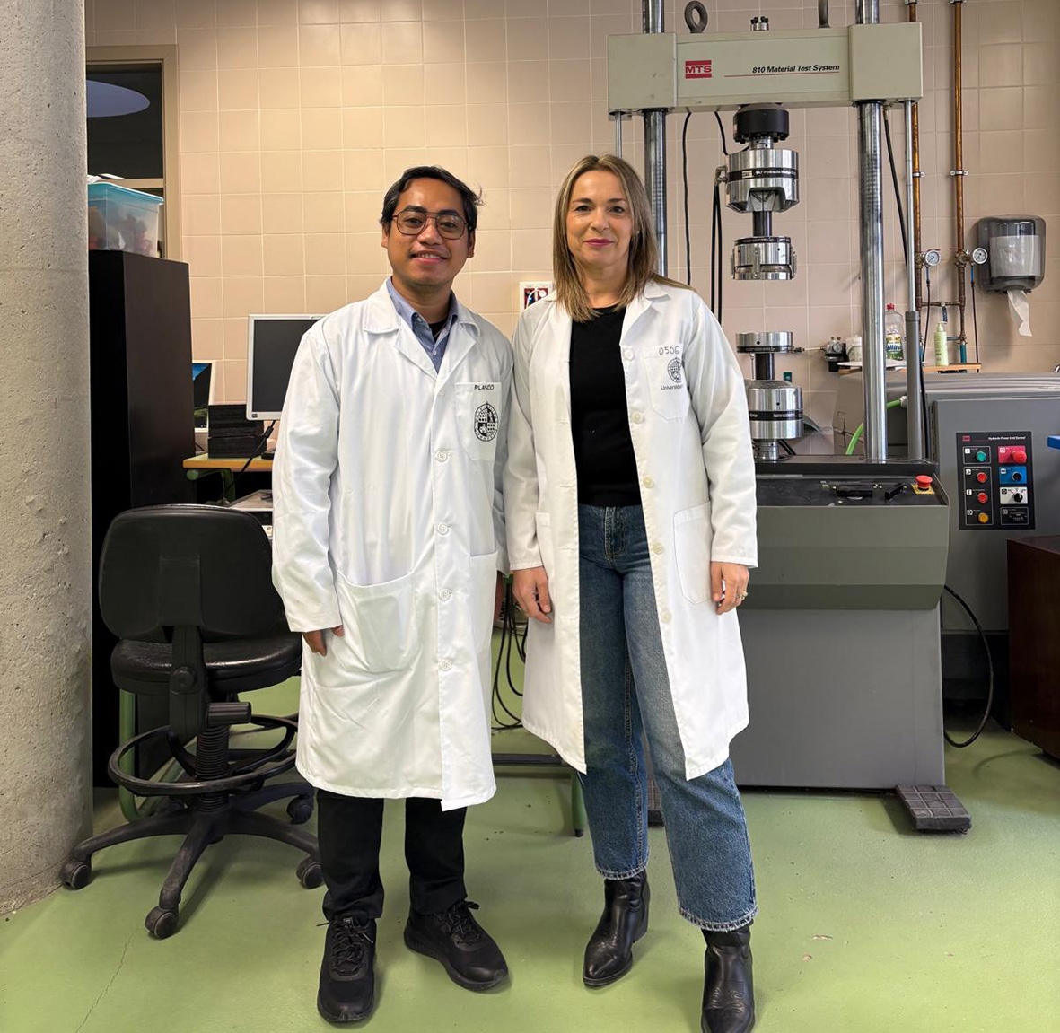  La UJA desarrolla un tipo de hormigón más seguro y sostenible 