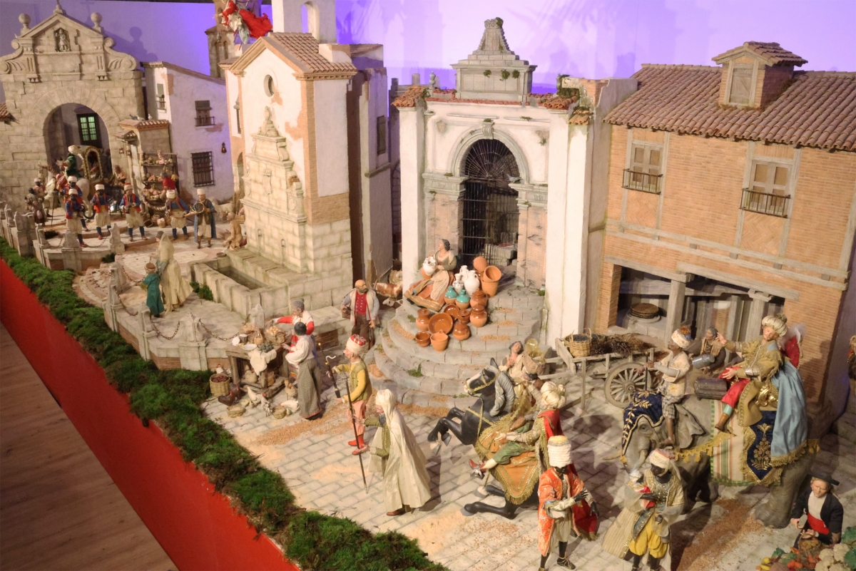  La Fundación Caja Rural instala su belén en la catedral 