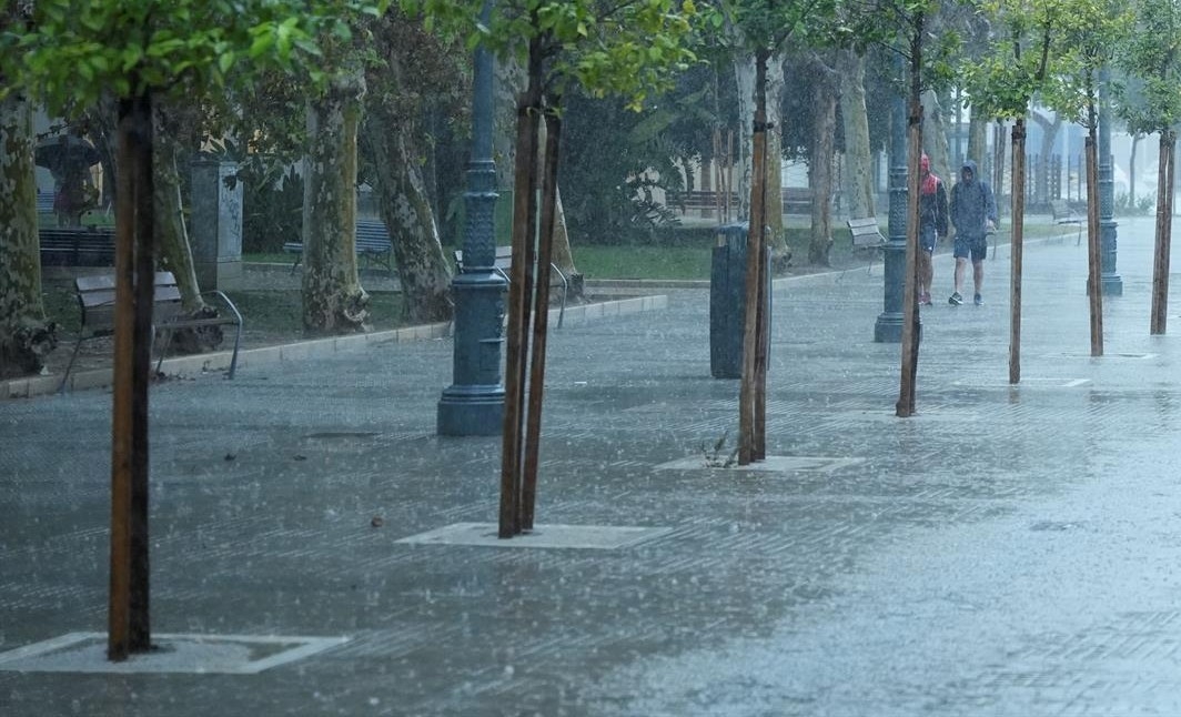  Aviso amarillo por tormentas este martes en Jaén 