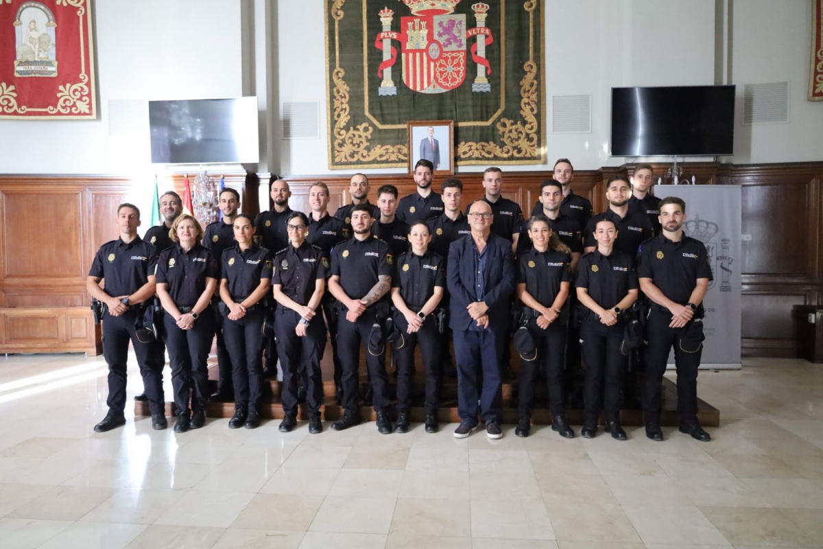  Una veintena de agentes de Policía Nacional harán prácticas en Jaén 