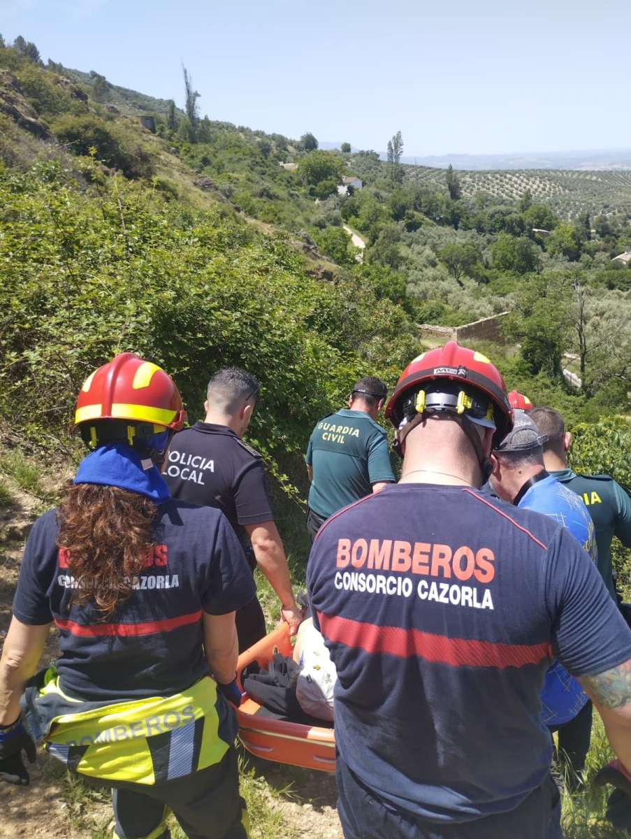  Rescatada una senderista accidentada en el Parque Natural de Cazorla 