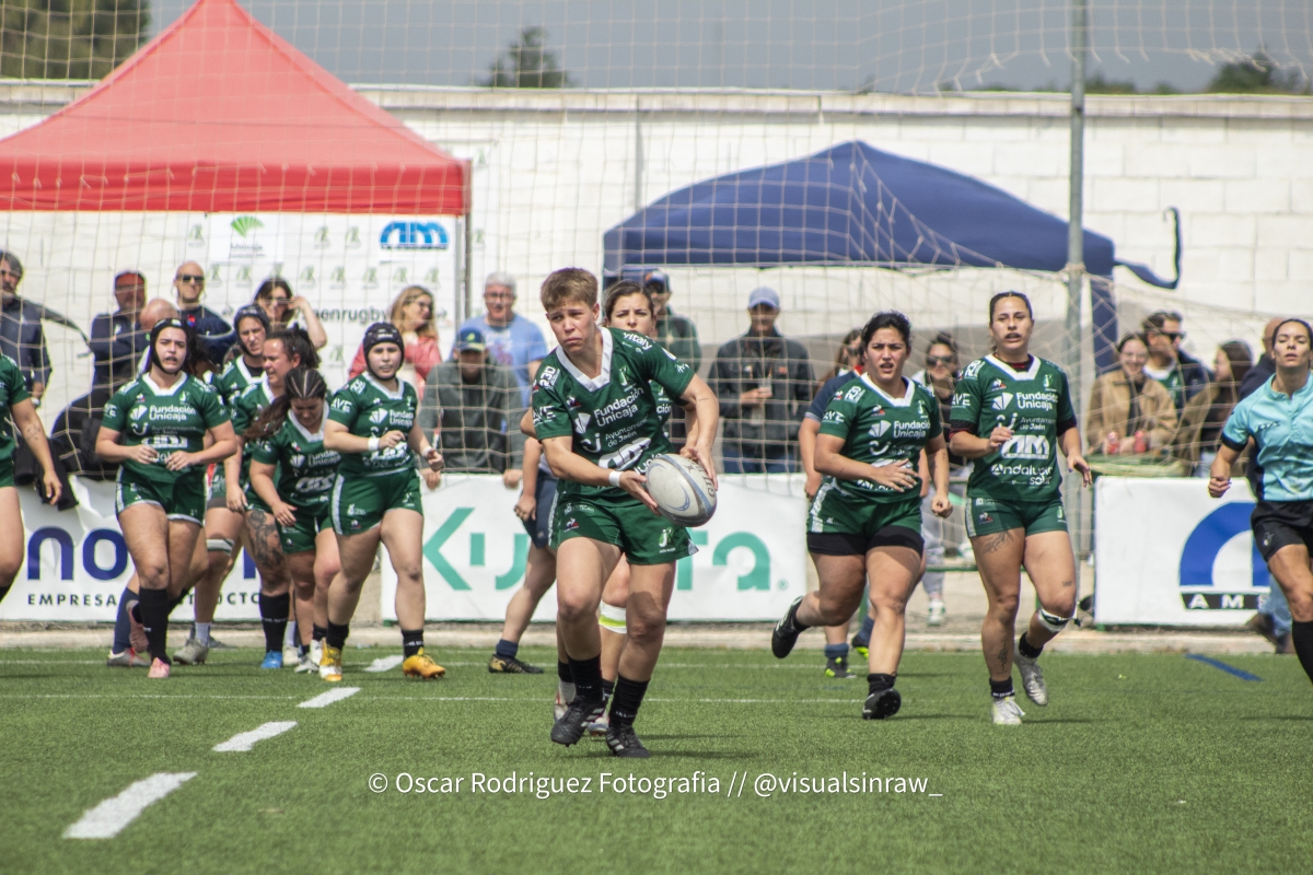  Jaén Rugby Femenino inicia su carrera hacia el ascenso en Valladolid 
