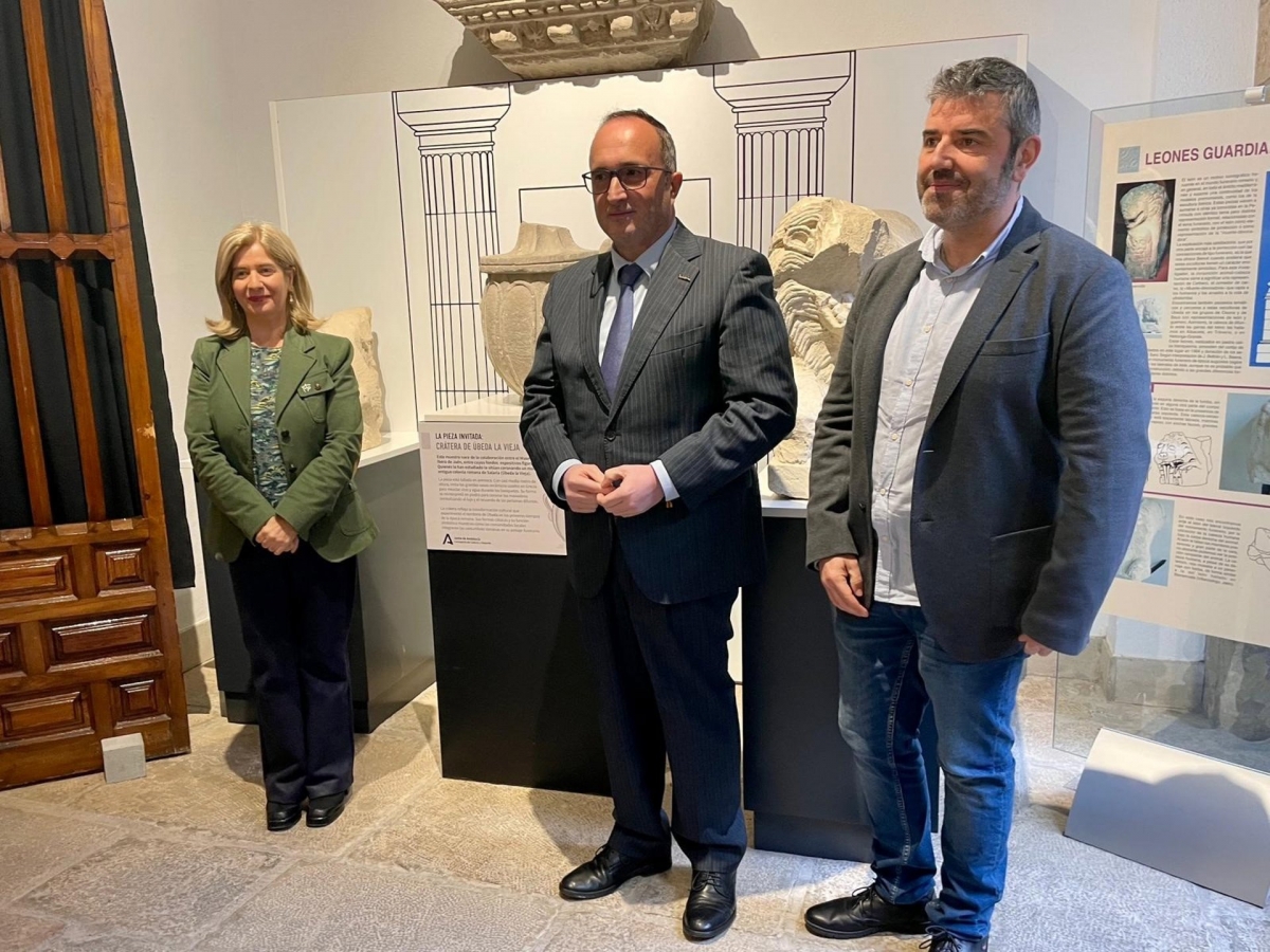  El Museo Arqueológico de Úbeda expone una crátera procedente de Salaria 