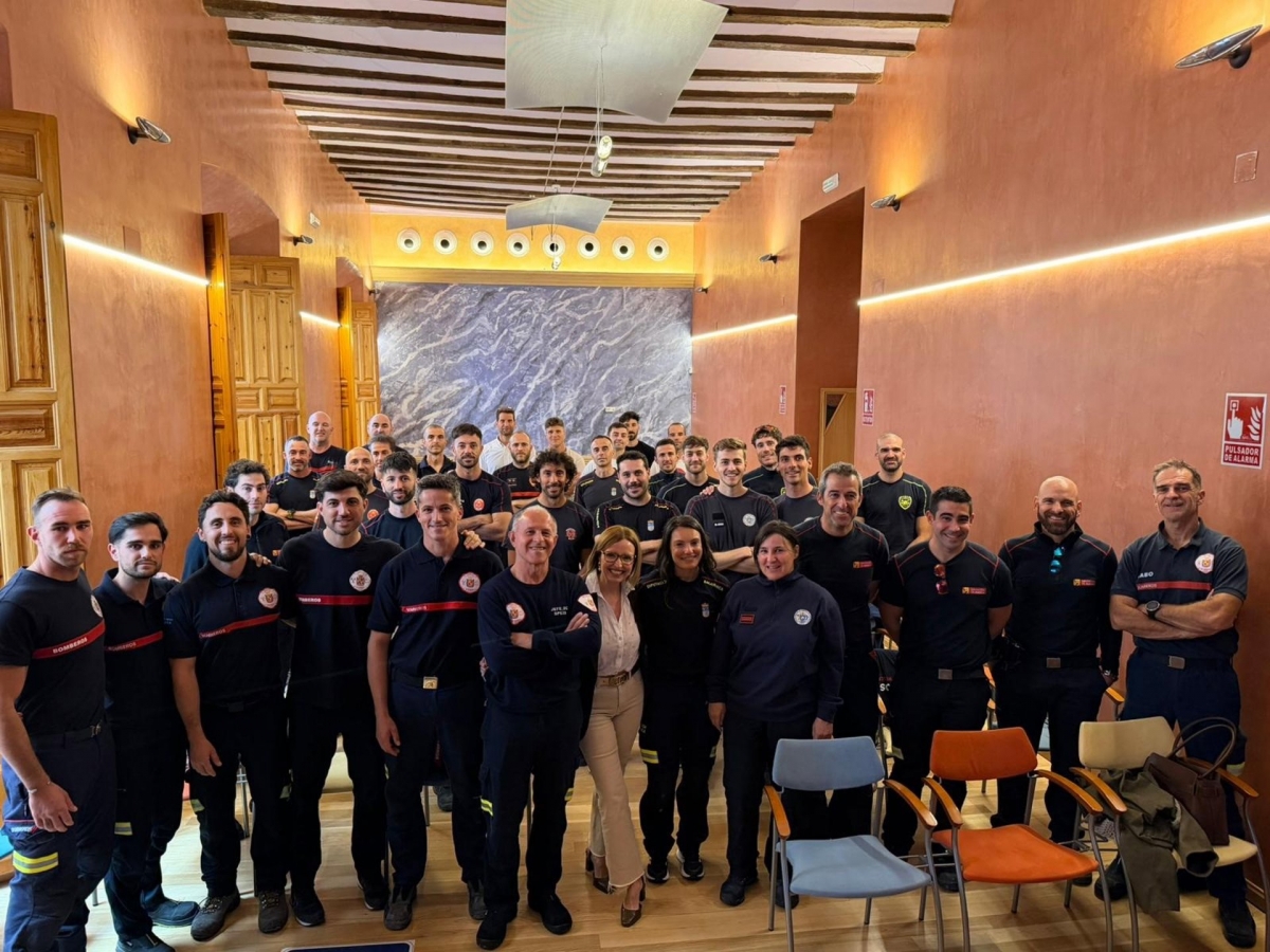  Bomberos de toda España se forman en Jaén 