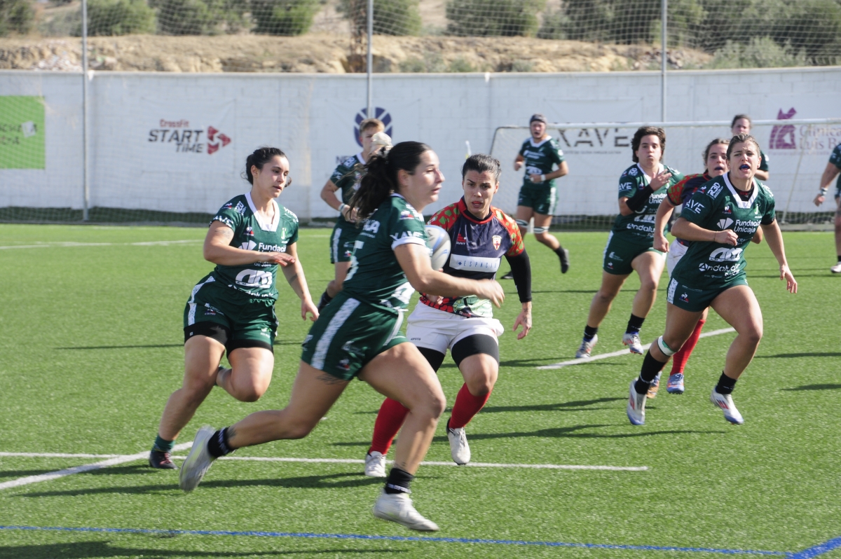 Jaén Rugby Femenino mantiene su portería a cero tras dos jornadas 