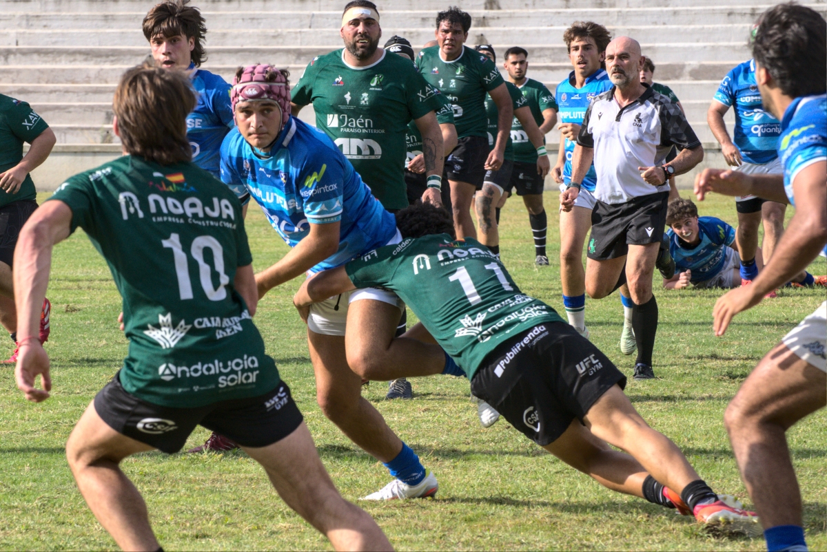  Jaén Rugby roza la victoria en la primera jornada de liga 