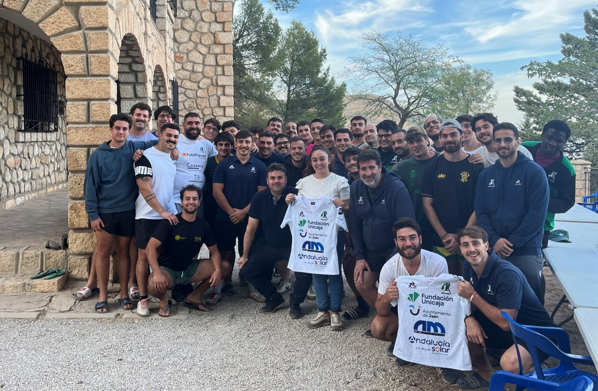  Jaén Rugby afila su preparación a una semana del estreno liguero en casa 