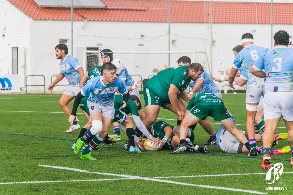  Jaén Rugby vence a CR Málaga y suma cinco puntos a domicilio 