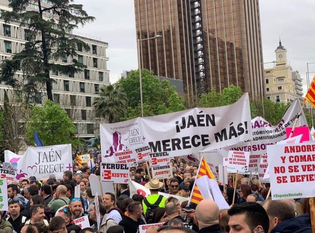  Jaén Merece Más se manifestará en Madrid en defensa del mundo rural 
