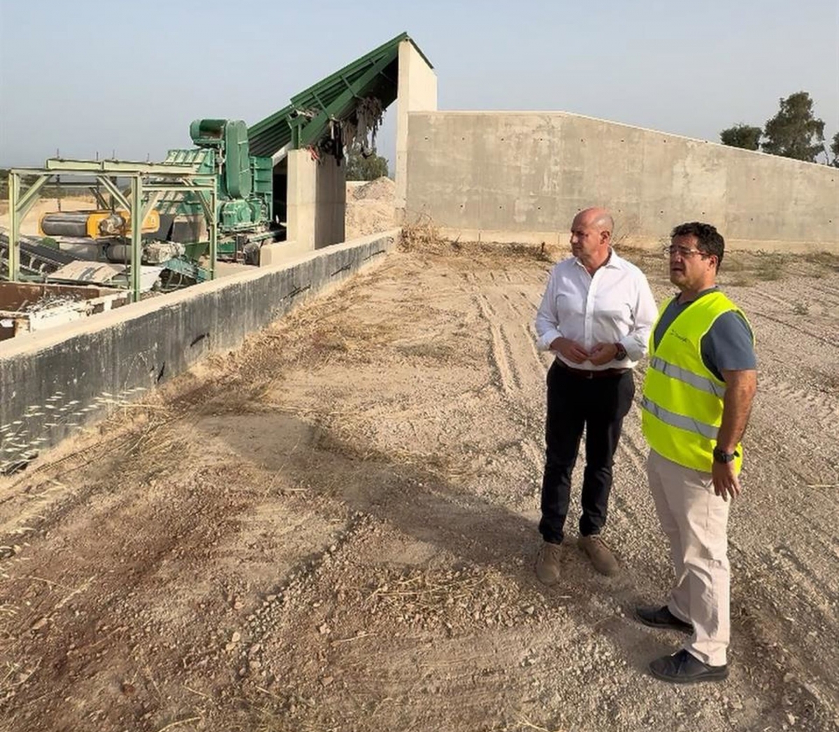  Linares incorpora una planta de residuos de la construcción y demolición 