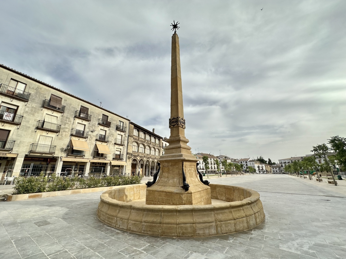  Baeza estrena su 'Fuente de la Estrella’ tras la restauración 