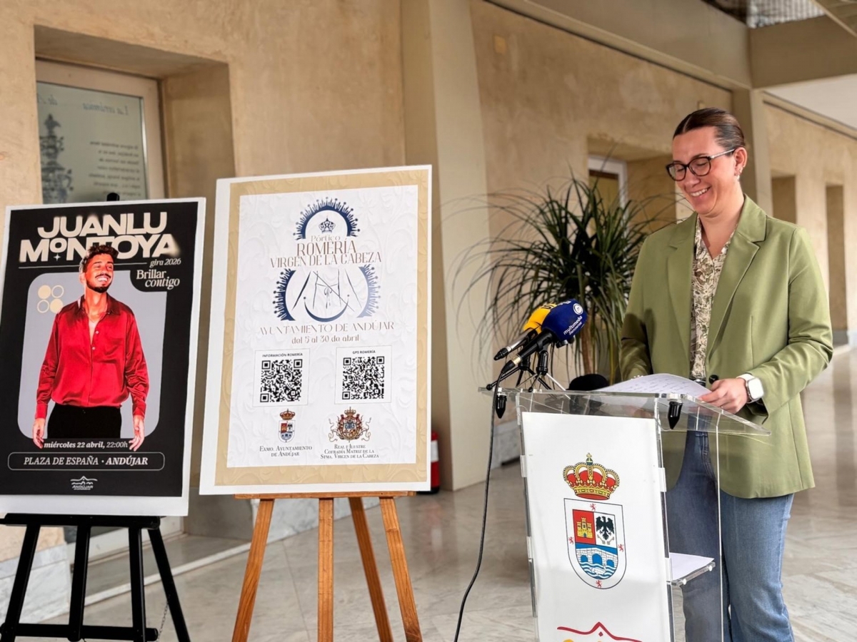  Andújar presenta el programa del Pórtico de la Virgen de la Cabeza 