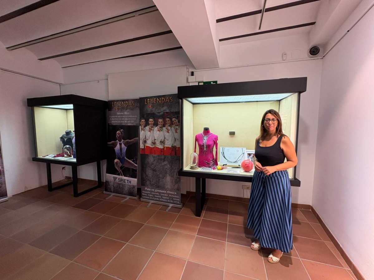  La muestra 'Mujeres leyendas del deporte' podrá verse hasta octubre 
