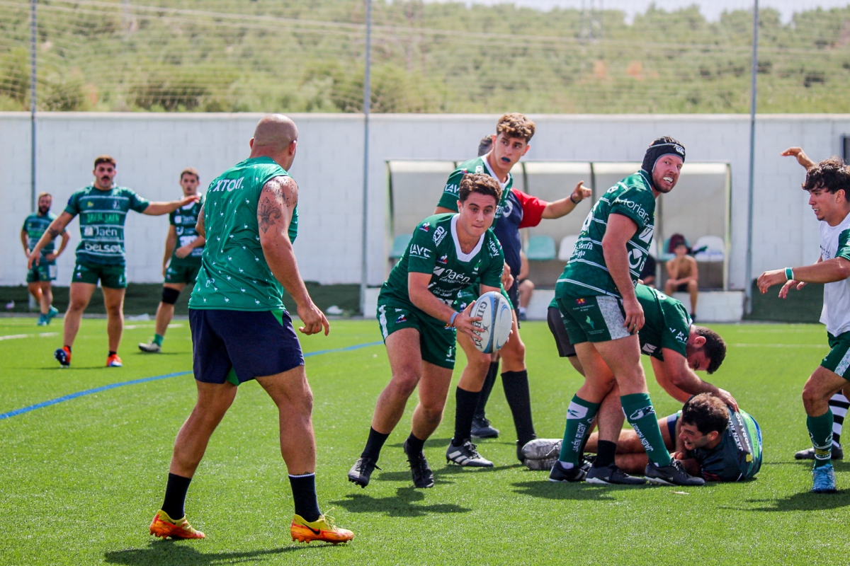 Jaén Rugby disputa sus primeros amistosos tras un mes de preparación