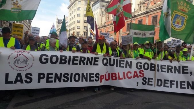  Jaén vuelve a concentrarse el 15 de septiembre por unas pensiones dignas 