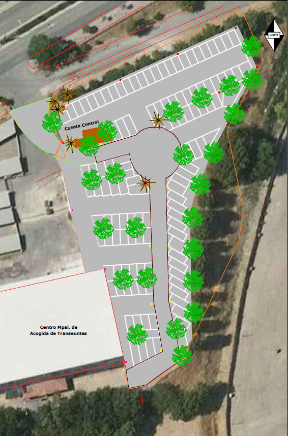  Licitan 134 plazas de aparcamiento junto a la Policía Local 