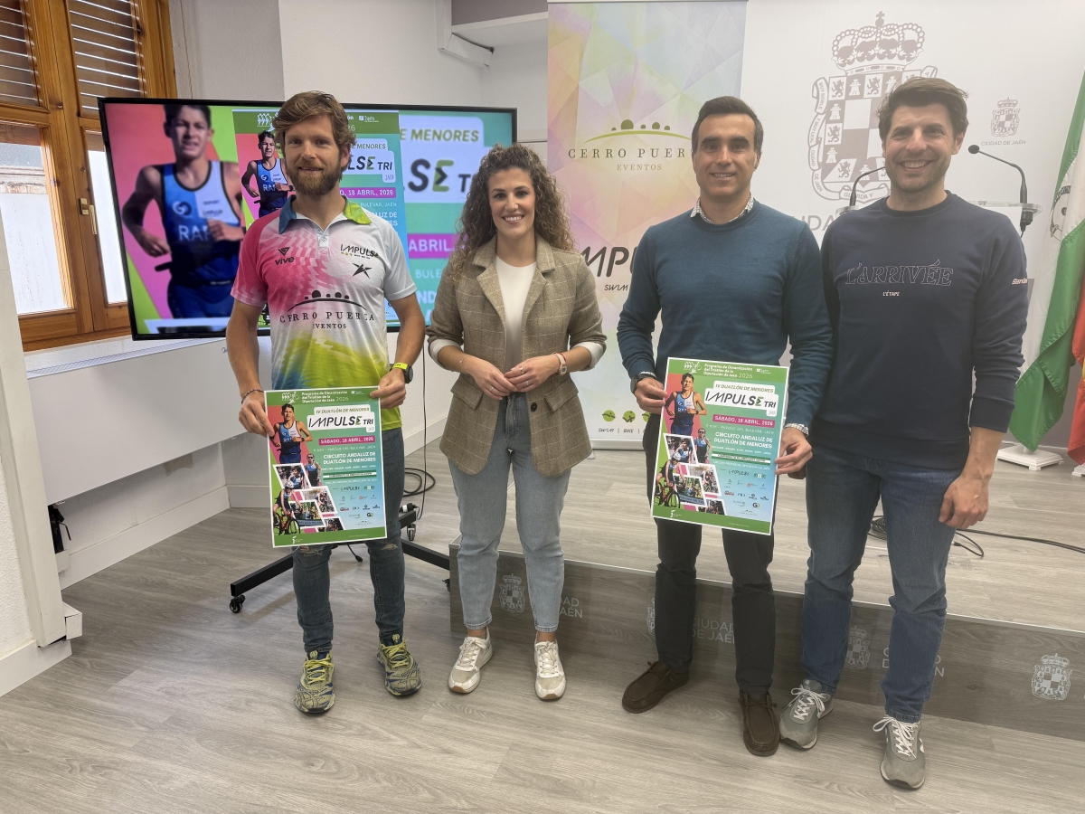  Jaén acogerá la IV Duatlón de Menores el próximo sábado 18 de abril 