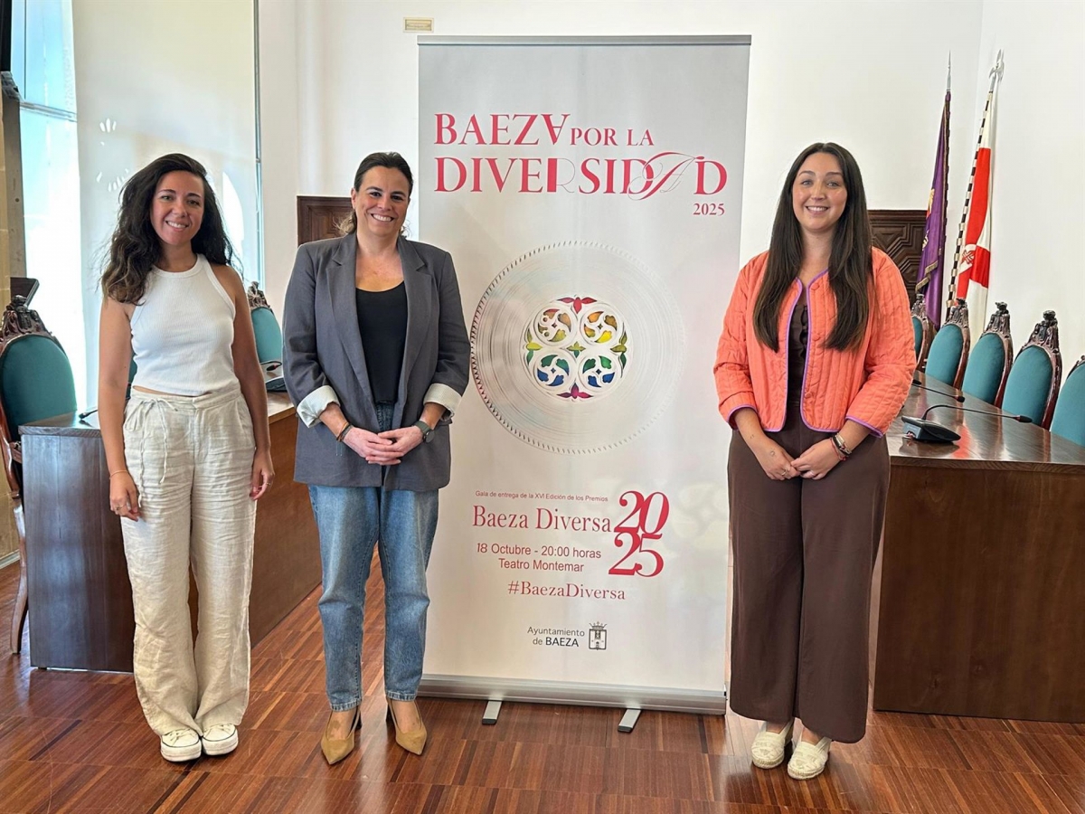  Baeza Diversa 2025 reconoce a Charo Reina, Pepón Nieto y Silvia Gil 