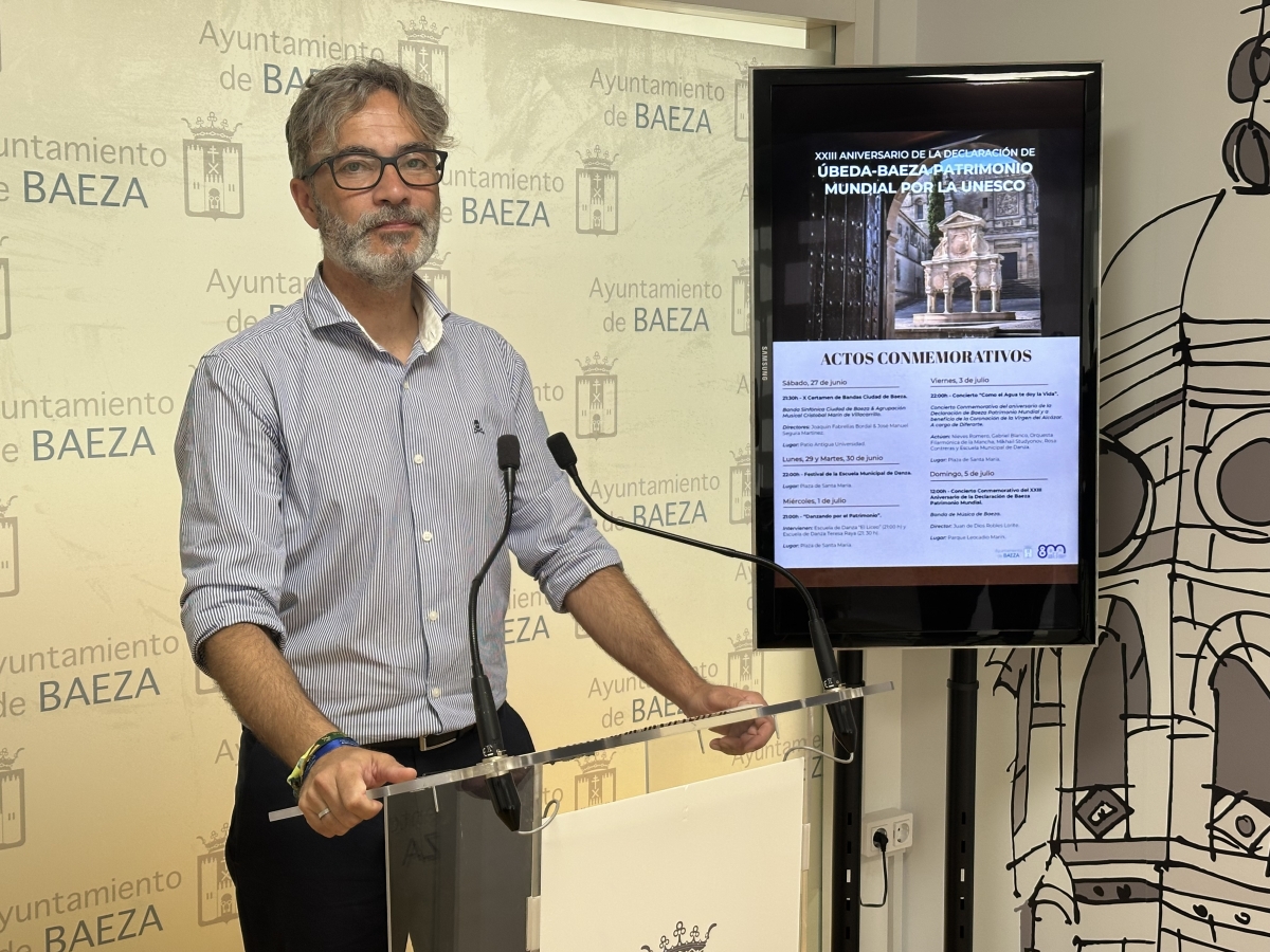  Baeza cumple su XXIII aniversario como ciudad Patrimonio de la Humanidad 