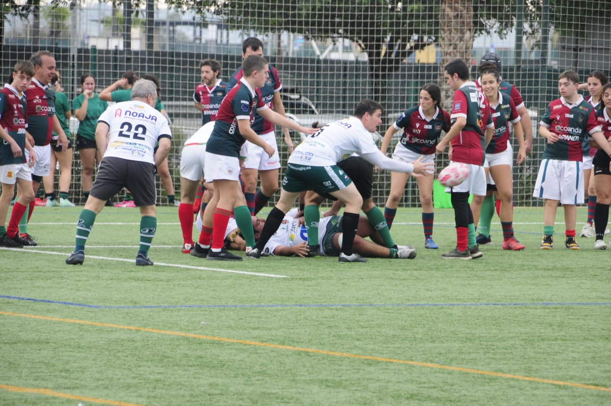  Debut histórico del equipo inclusivo de Jaén Rugby en la liga andaluza 
